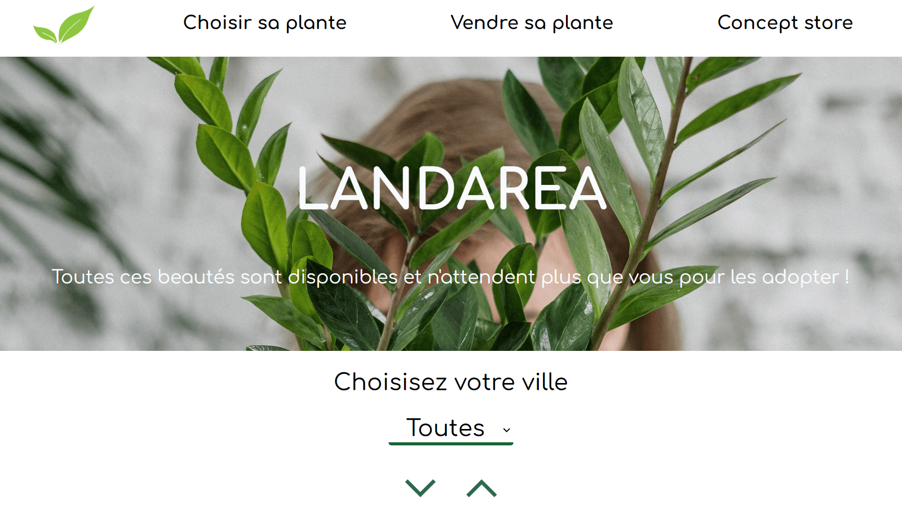 Vente de plantes